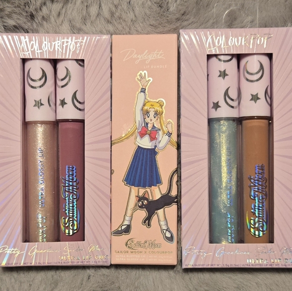 ColourPop x Sailor Moon Sailor Guardians Ultra & Glossy Lip Trio (6 Colors)
